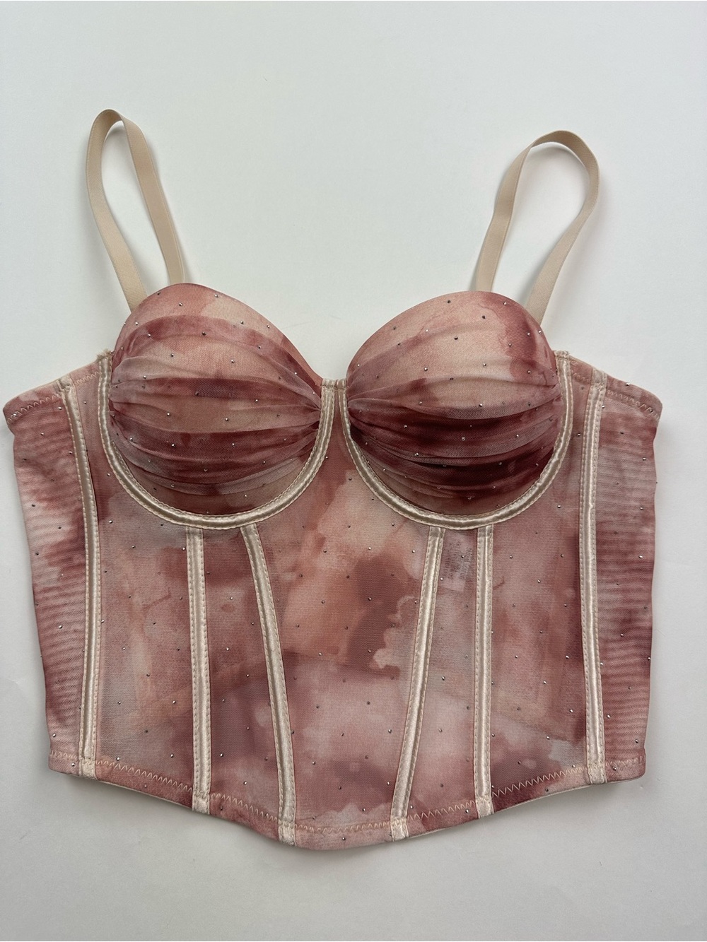 Kaylee Kollection Corset Bustier Size Small
